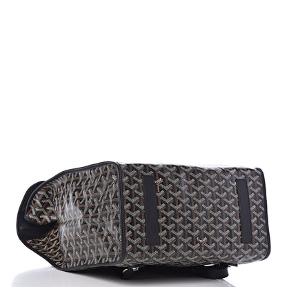 Goyard Goyardine Saint Leger Soft Briefcase Backpack Black 5 of 9