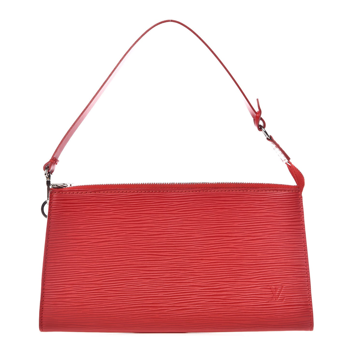 Epi Pochette Accessories 24 Castillan Red