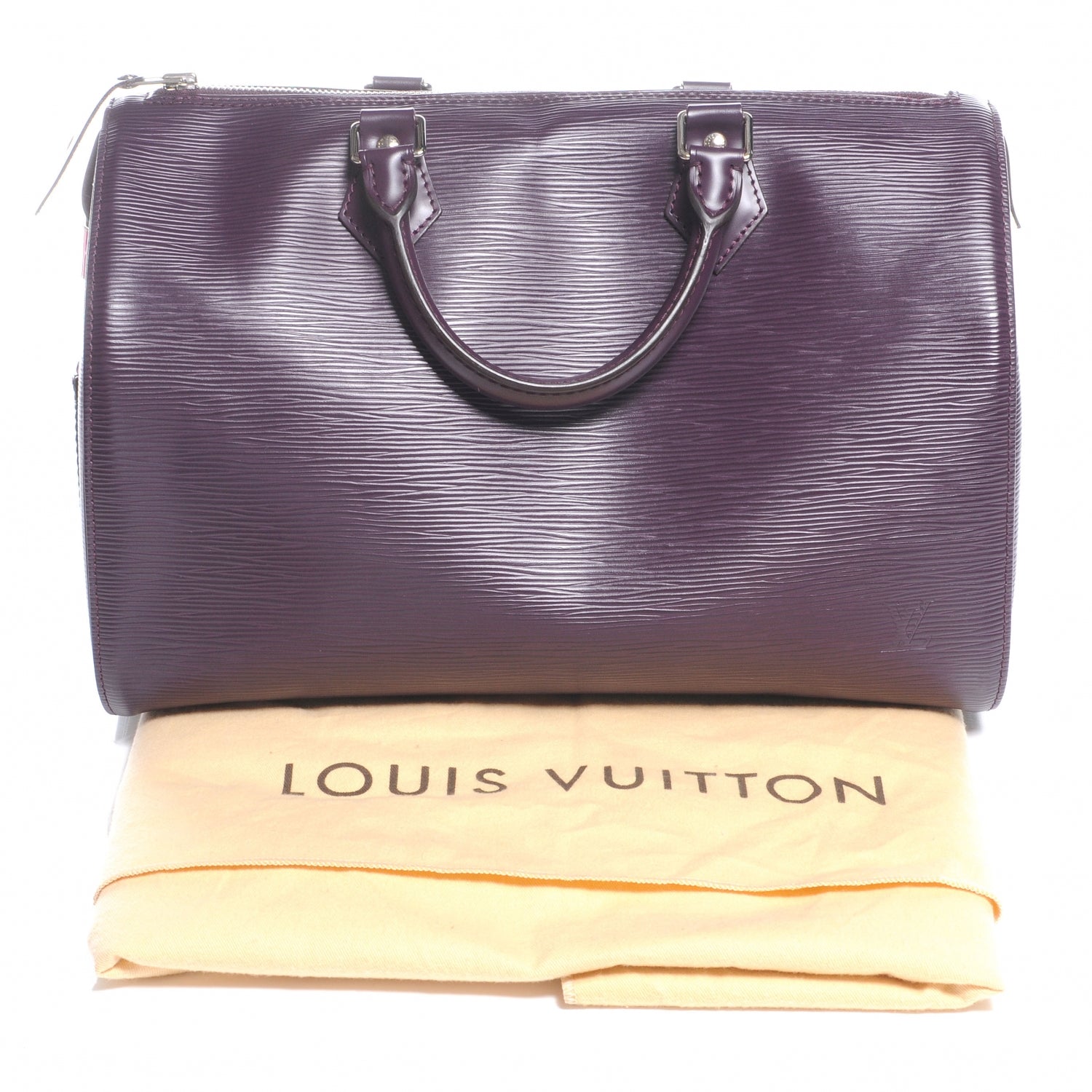 Louis Vuitton Epi Speedy 30 Cassis 6 of 8