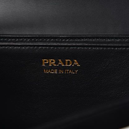 Prada New Calfskin Medium Ingrid Top Handle Bag Black 6 of 9
