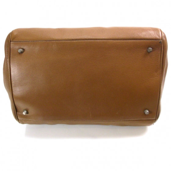 Prada Goatskin Cerniera Doctor Bag Brandy 5 of 10