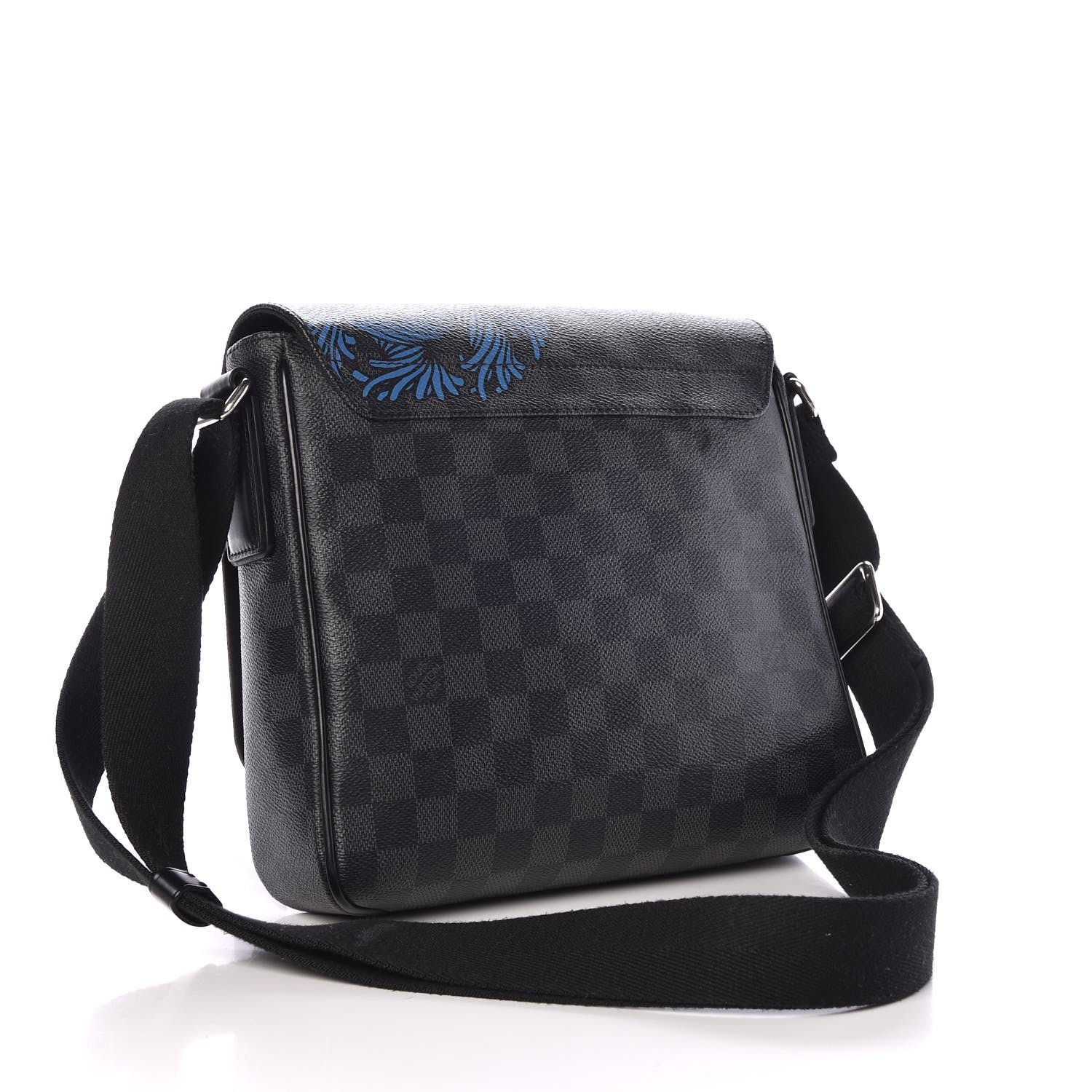 Louis Vuitton Damier Graphite Rope District PM Blue 3 of 7