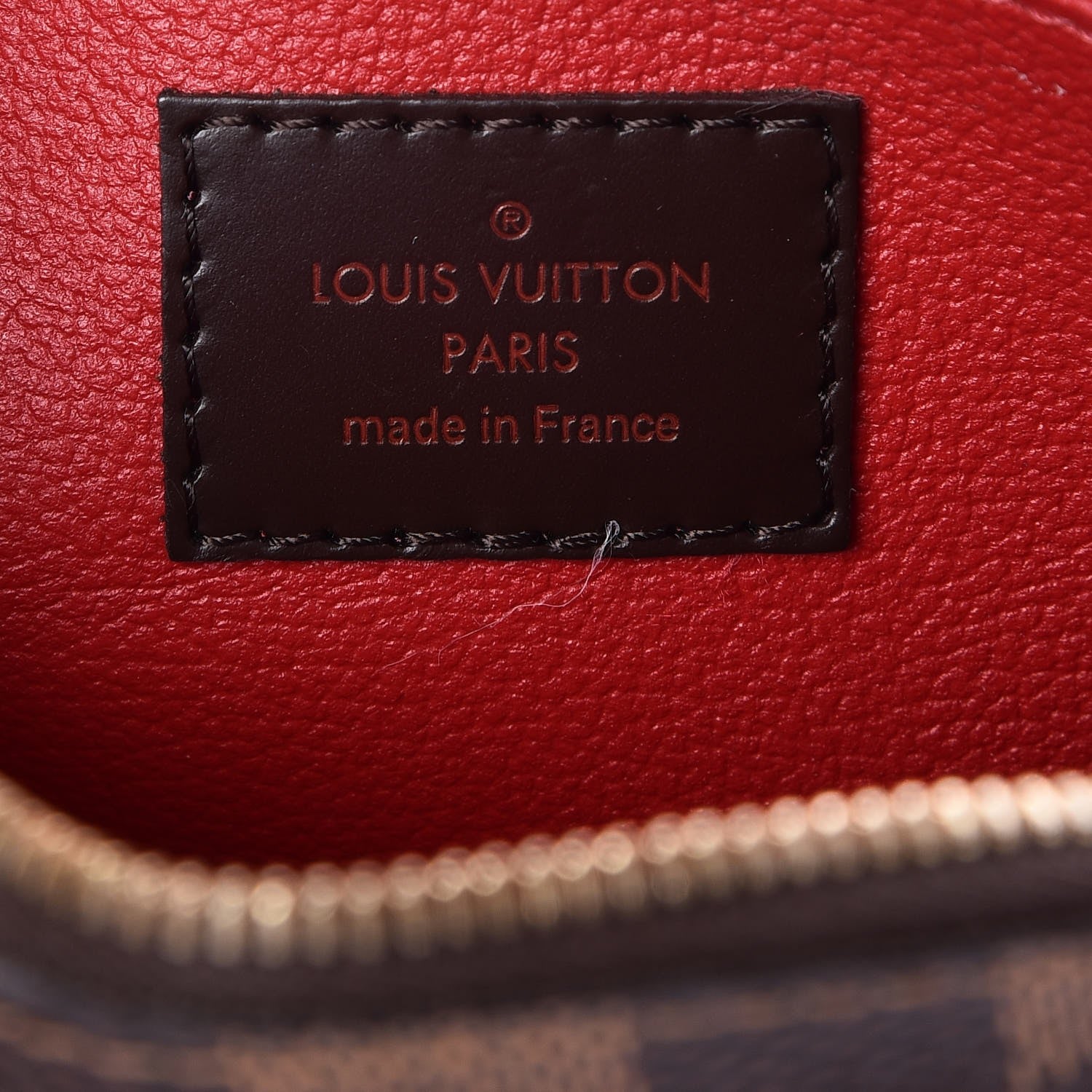 Louis Vuitton Damier Ebene Cosmetic Pouch 6 of 7