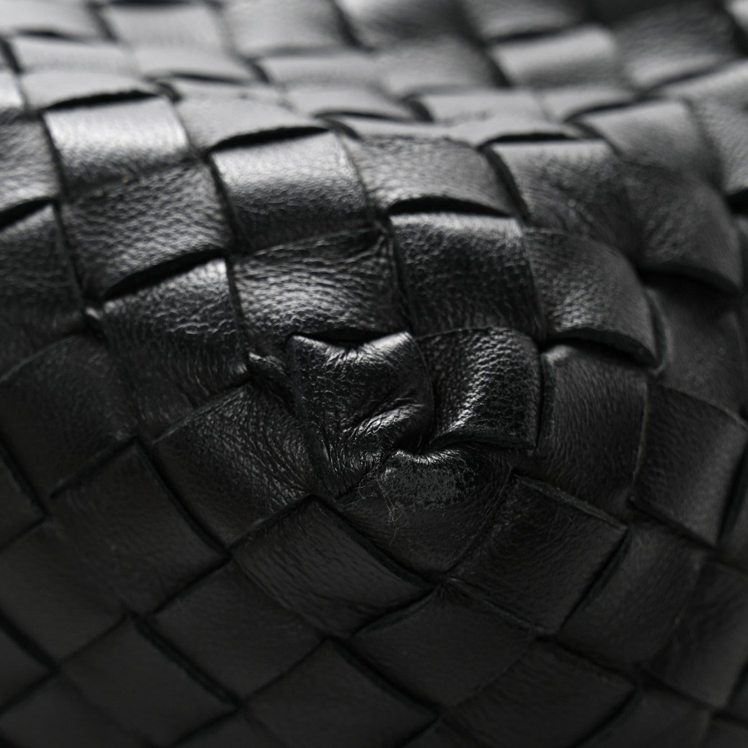 Bottega Veneta Nappa Intrecciato Crossbody Messenger Black 11 of 13