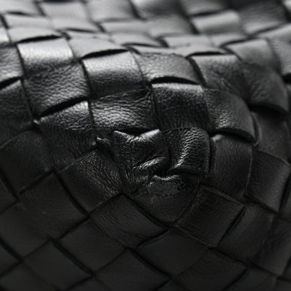 Bottega Veneta Nappa Intrecciato Crossbody Messenger Black 11 of 13