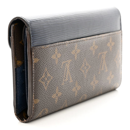 Louis Vuitton Monogram Epi Marie-Lou Long Wallet Indigo 3 of 12