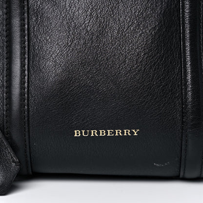 Burberry Grained Calfskin Small Alchester Bowling Bag Black 8 of 12