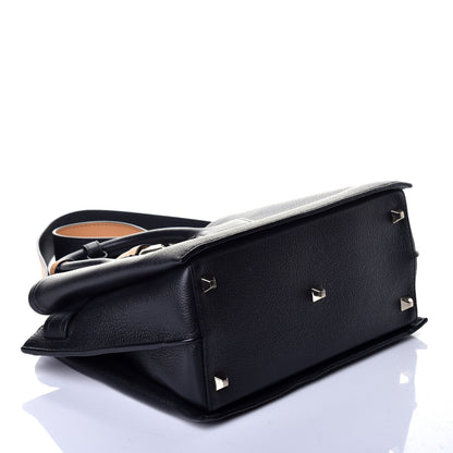 MCM Grained Calfskin Park Avenue Medium Neo Milla Tote Black 5 of 9