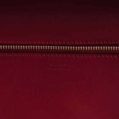 Celine Smooth Calfskin Small Tie Knot Tote Red 6 of 8