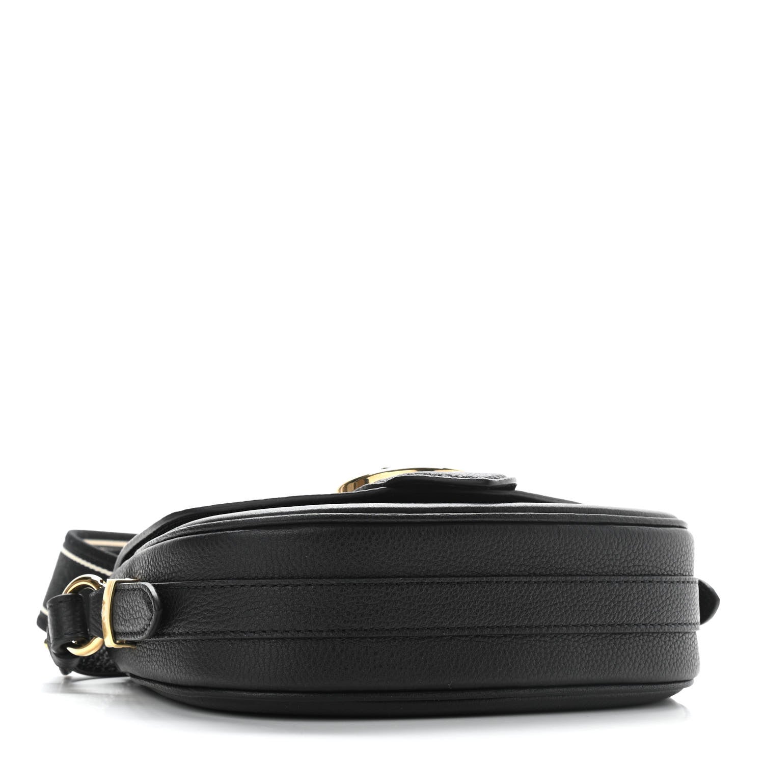 Louis Vuitton Grained Calfskin LV Pont 9 Soft PM Black 4 of 10