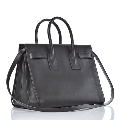 Saint Laurent Calfskin Small Sac De Jour Fog 3 of 17
