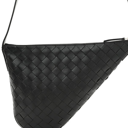 Bottega Veneta Calfskin Intrecciato Small Virgule Black 8 of 10