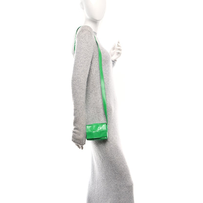 Bottega Veneta Paper Calfskin Maxi Intreccio Extra Mini Cassette Crossbody Bag Parakeet 2 of 9