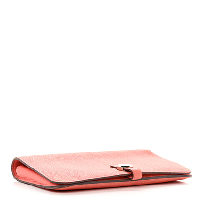 Hermes Togo Dogon Duo Wallet Rose Jaipur 5 of 10