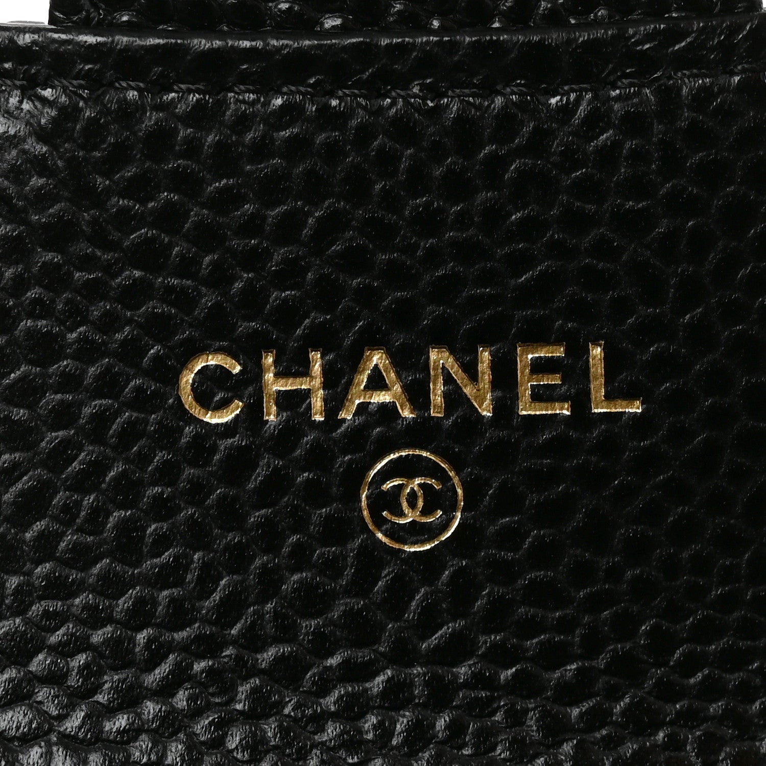 Chanel Caviar Quilted Flap Card Holder Wallet Black 6 of 8