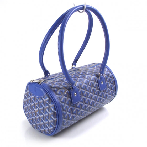 Goyard Amakios PM Bowler Tote Bag Blue 3 of 10