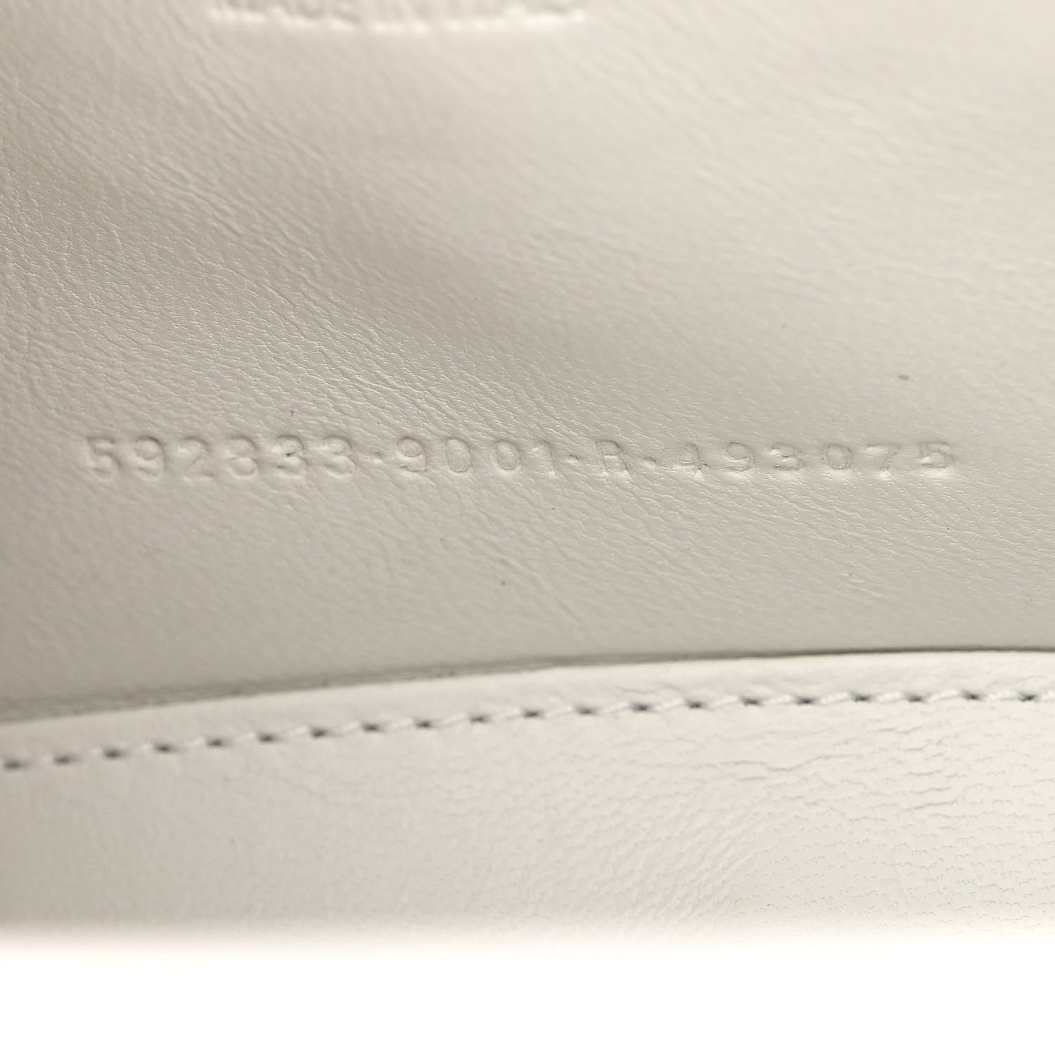 Balenciaga Shiny Box Calfskin Strass Hourglass Top Handle Bag XS White 8 of 16