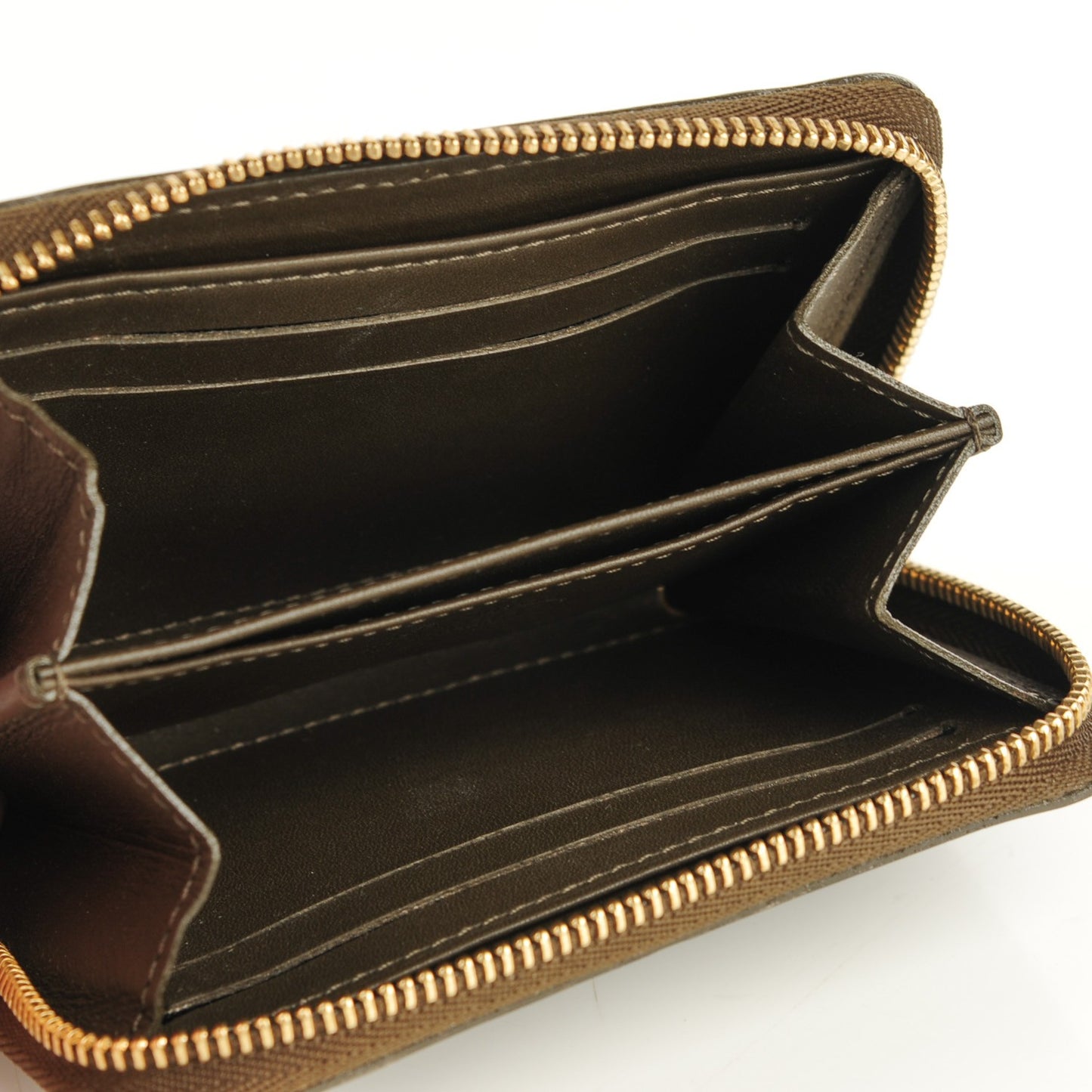 Vernis Zippy Coin Purse Vert Bronze