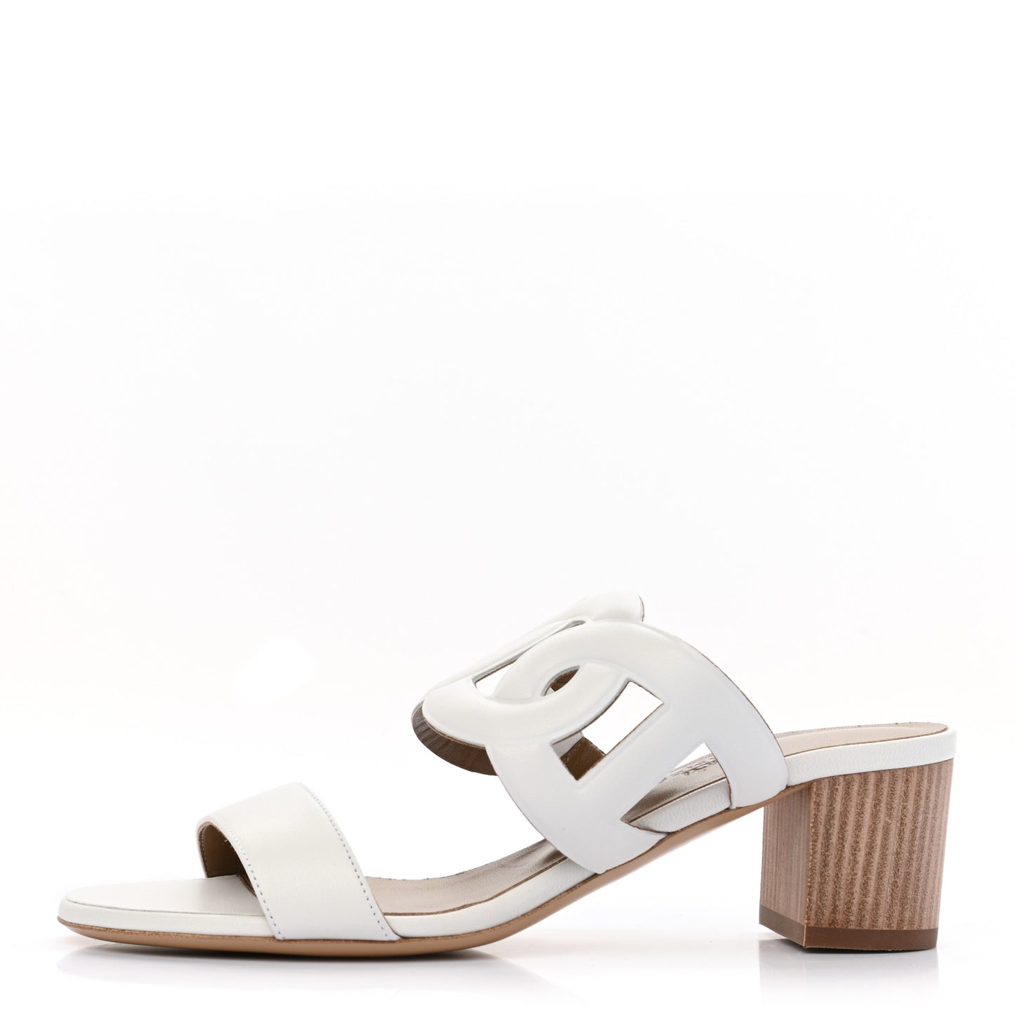 Nappa Bikini Sandals 36 White