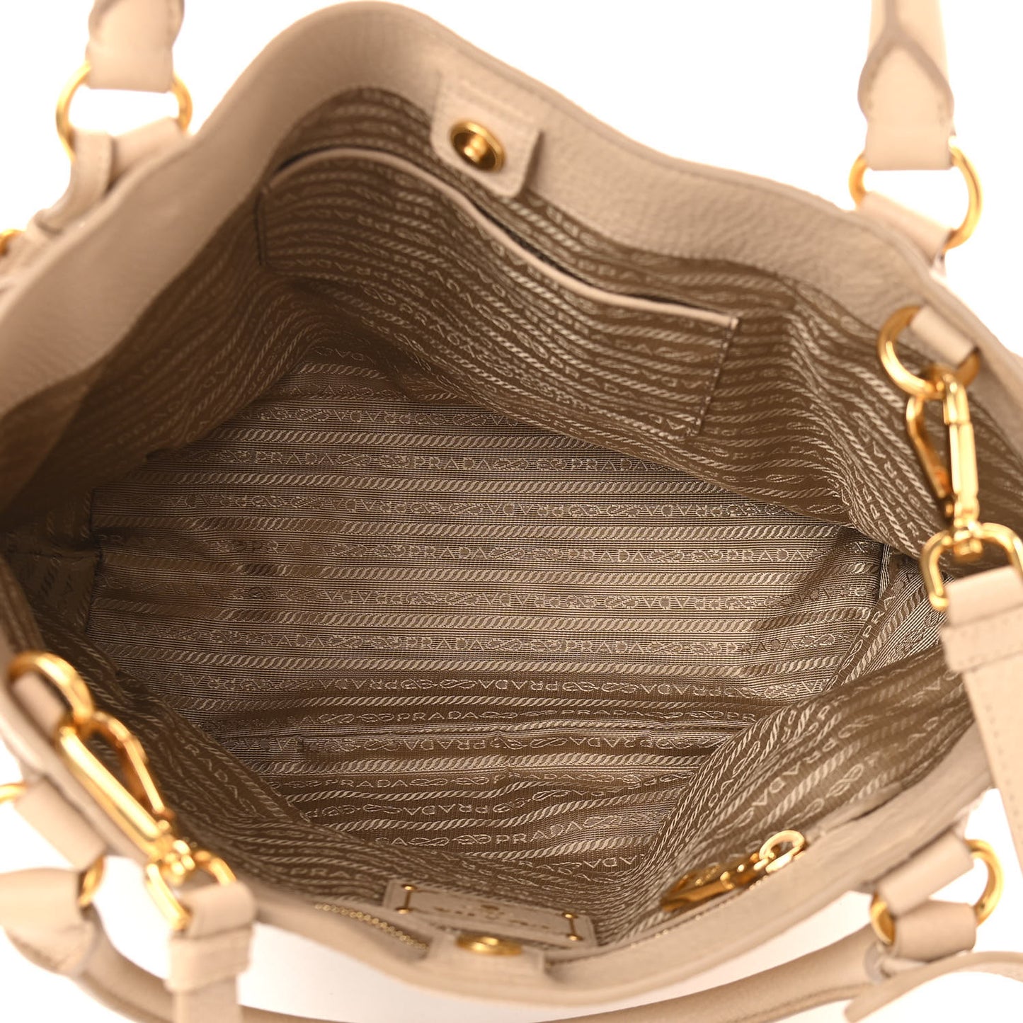 Vitello Daino Side Pocket Hobo Sabbia