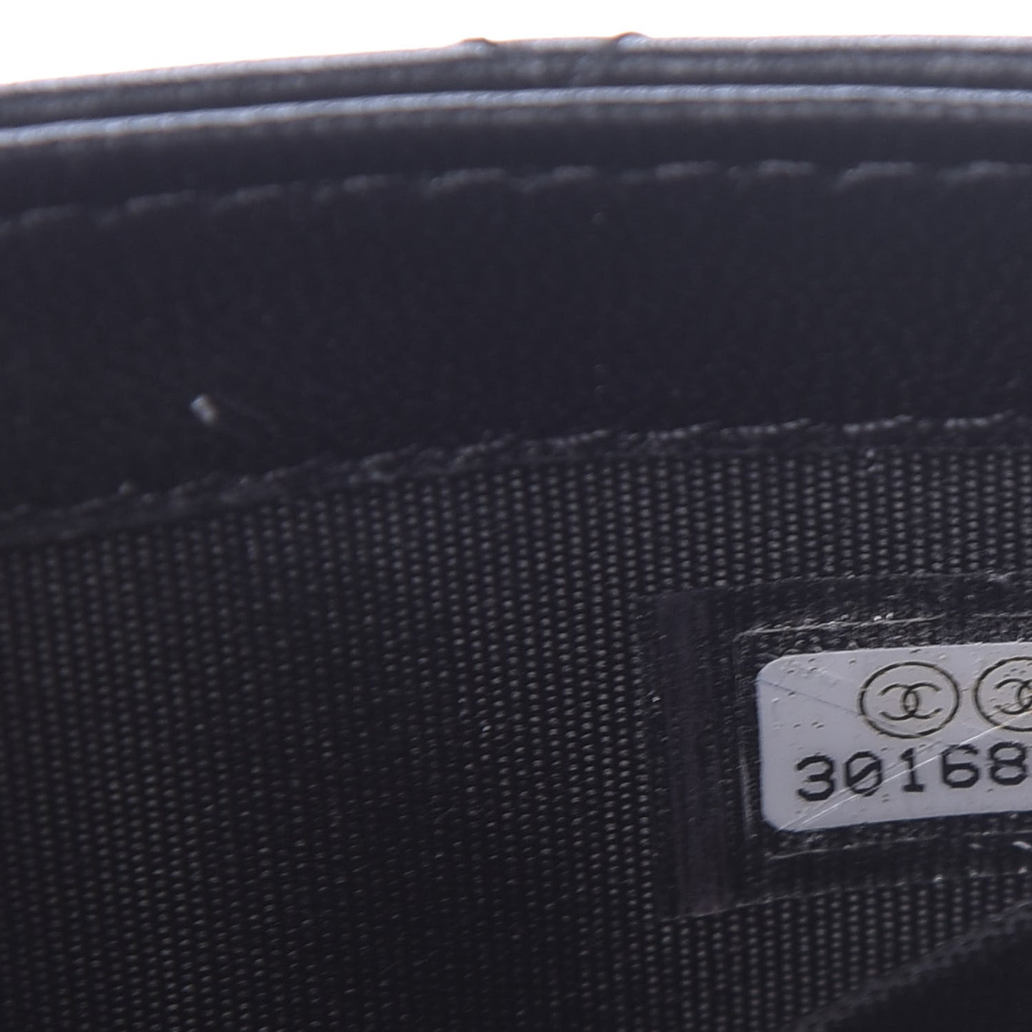 Lambskin Quilted Mini Trendy CC Chain Wallet Black