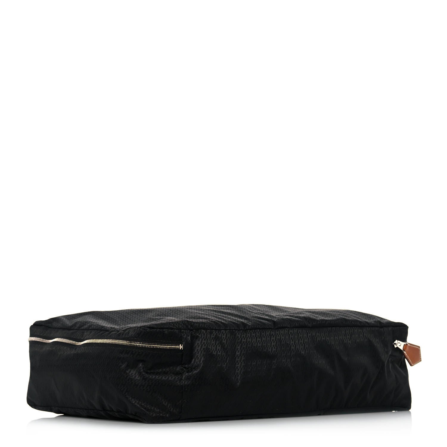 Hermes Technical Silk H en Bias Travelsilk Cube MM Black Fauve 4 of 13