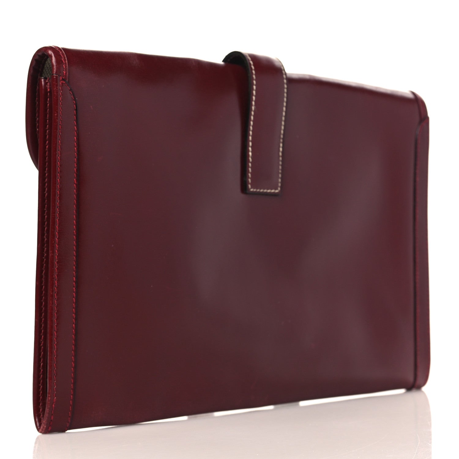 Hermes Box Jige PM Clutch Rouge H 6 of 14
