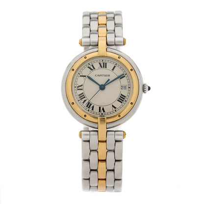Cartier Stainless Steel 18K Yellow Gold 29mm Panthere Vendome Quartz Watch 1 of 4