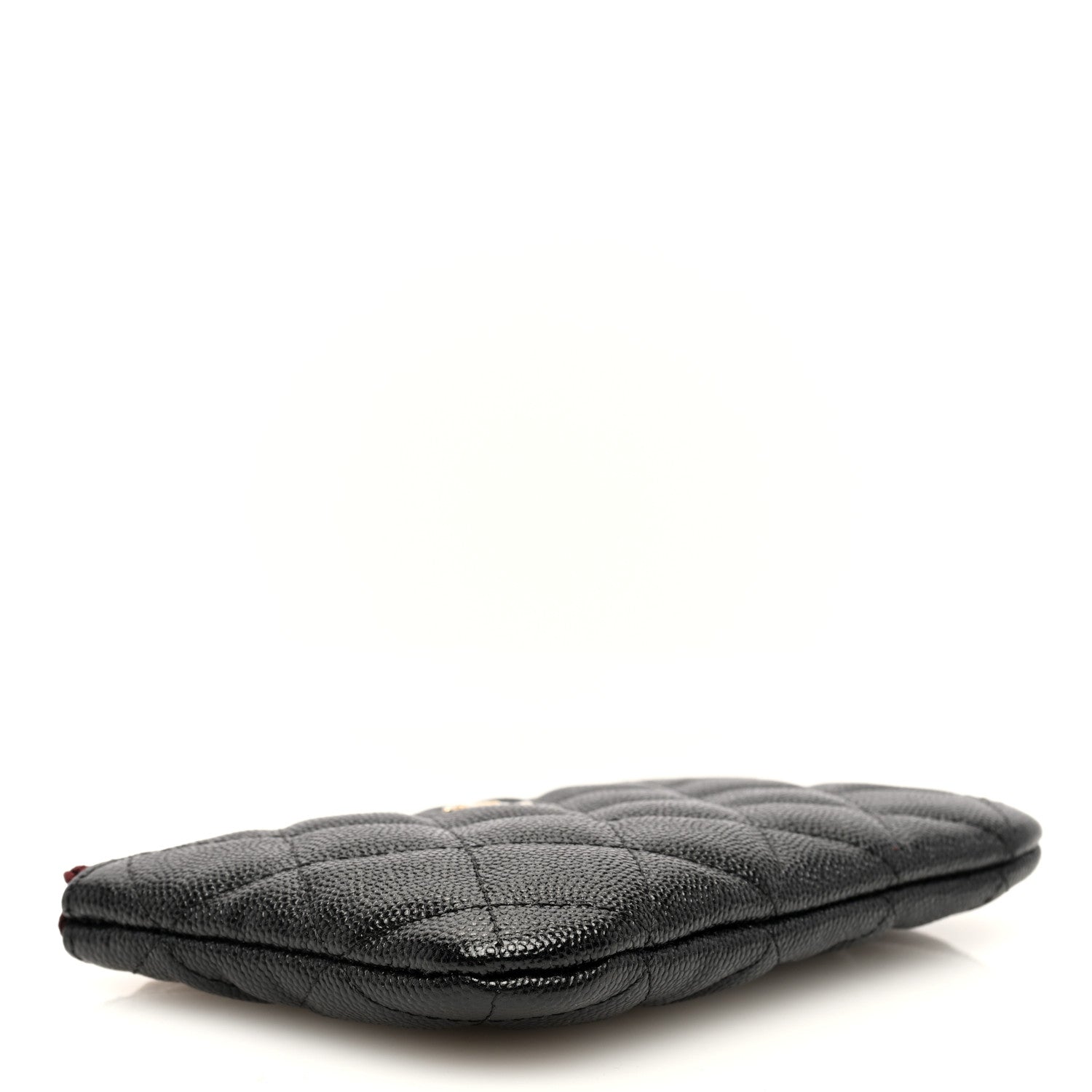 Chanel Caviar Quilted Small Cosmetic Case Black 4 of 7