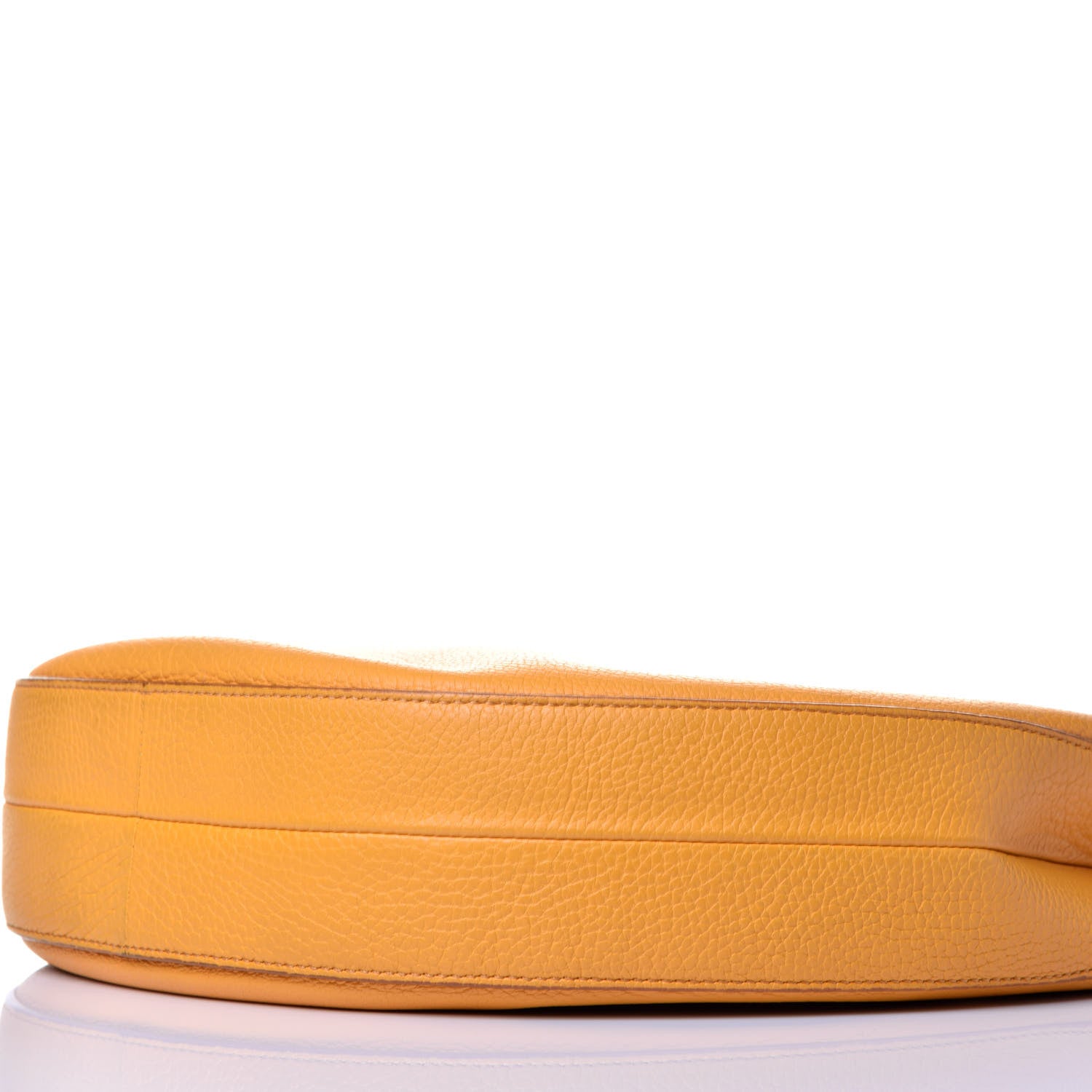 Celine Crisped Calfskin Medium Hobo Bag Saffron 10 of 11