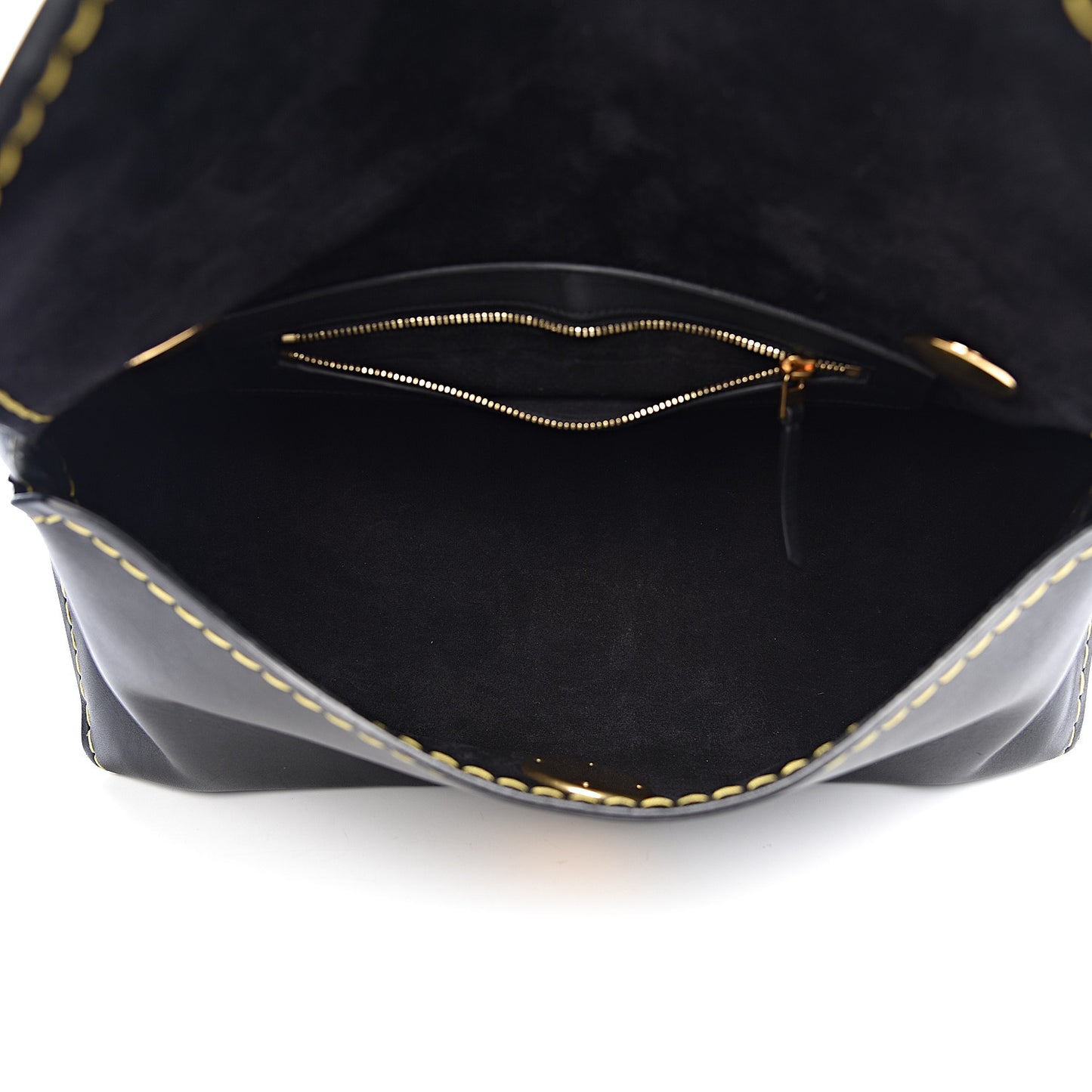 Calfskin Orb Bag Black