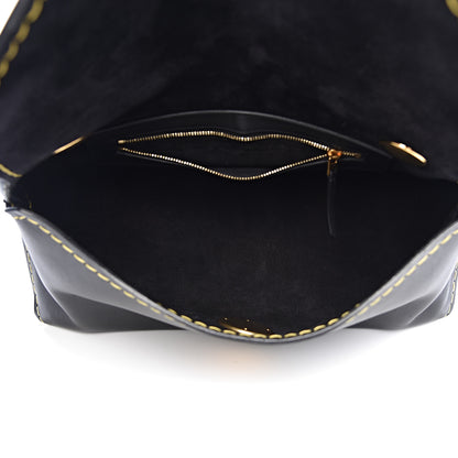 Celine Calfskin Orb Bag Black 5 of 10