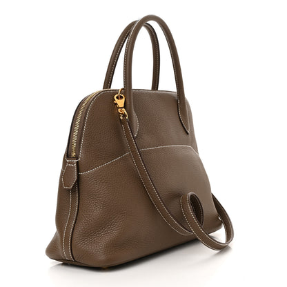 Hermes Taurillon Clemence Bolide 31 Etoupe 3 of 11