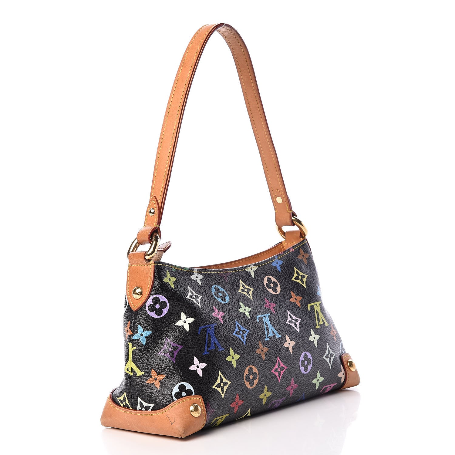 Louis Vuitton Monogram Multicolor Eliza Black 3 of 19