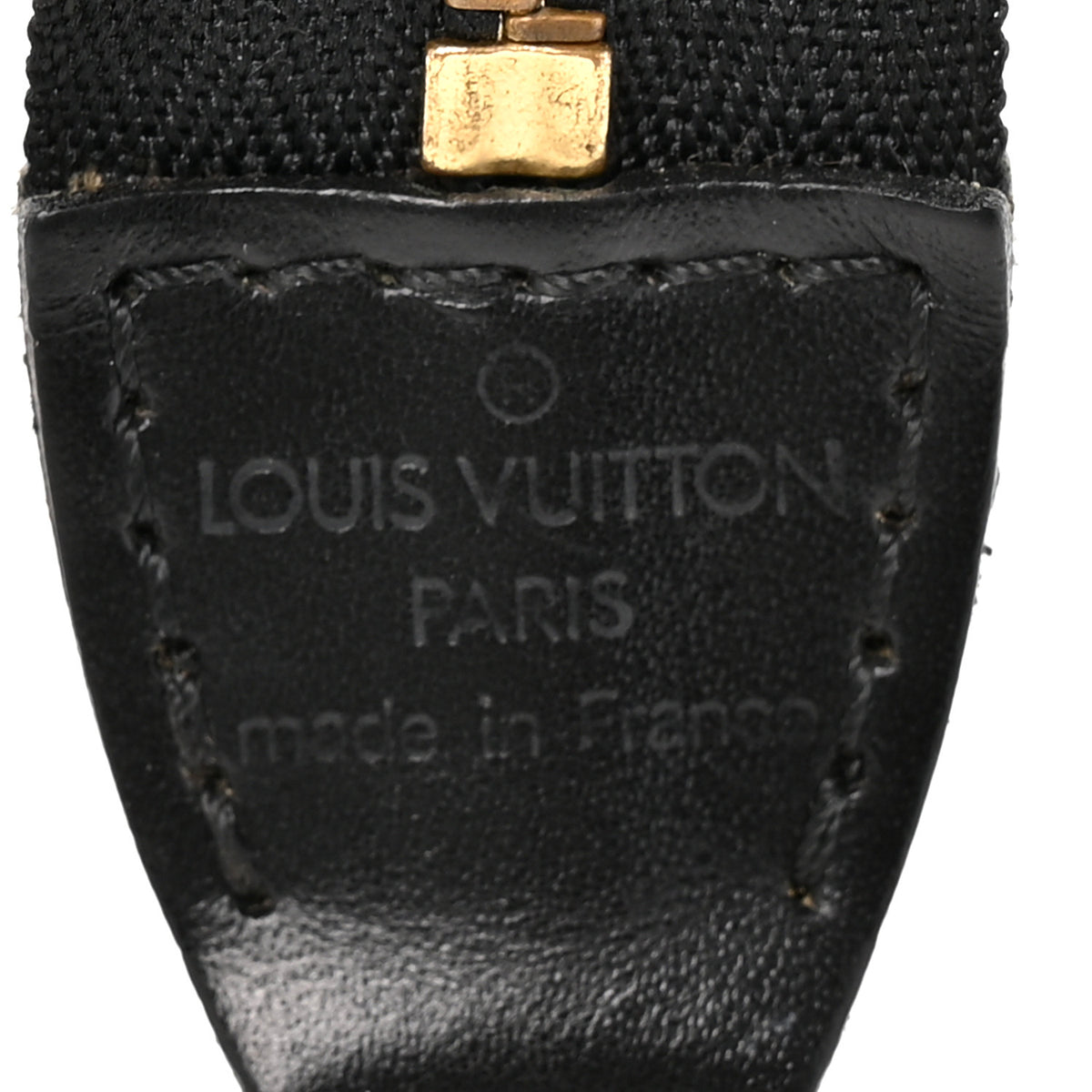 Louis Vuitton Epi Pochette Accessories 24 Black 6 of 9