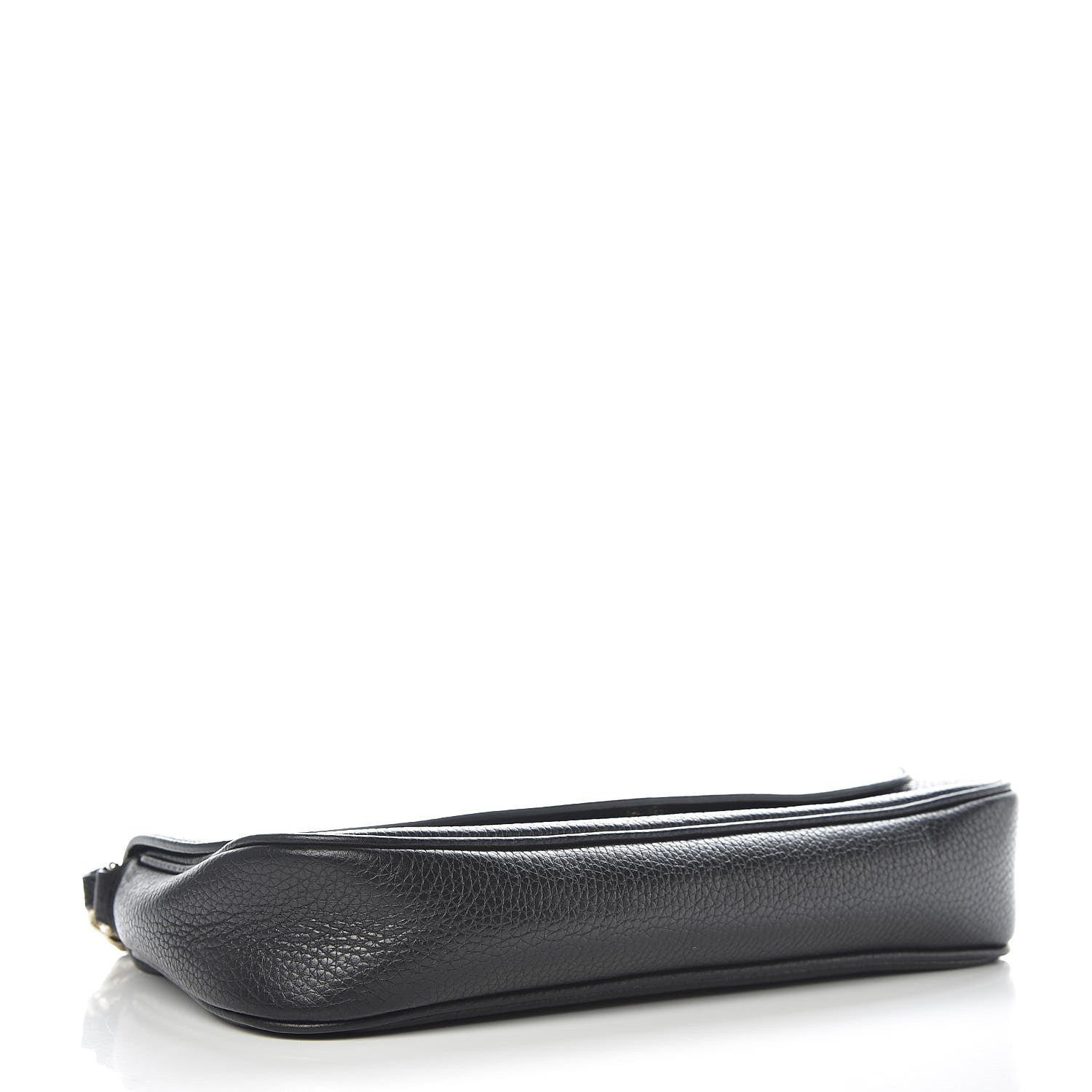 Gucci Pebbled Calfskin Medium Soho Flap Crossbody Black 4 of 9