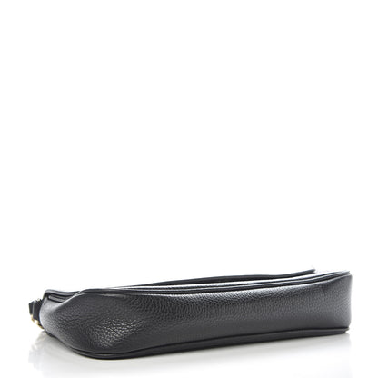 Gucci Pebbled Calfskin Medium Soho Flap Crossbody Black 4 of 9