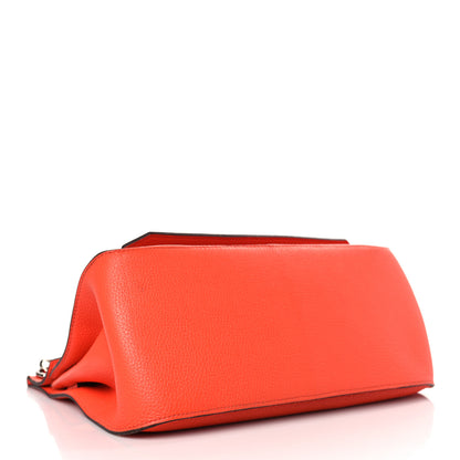 Hermes Taurillon Clemence Jypsiere 31 Orange Poppy 4 of 13