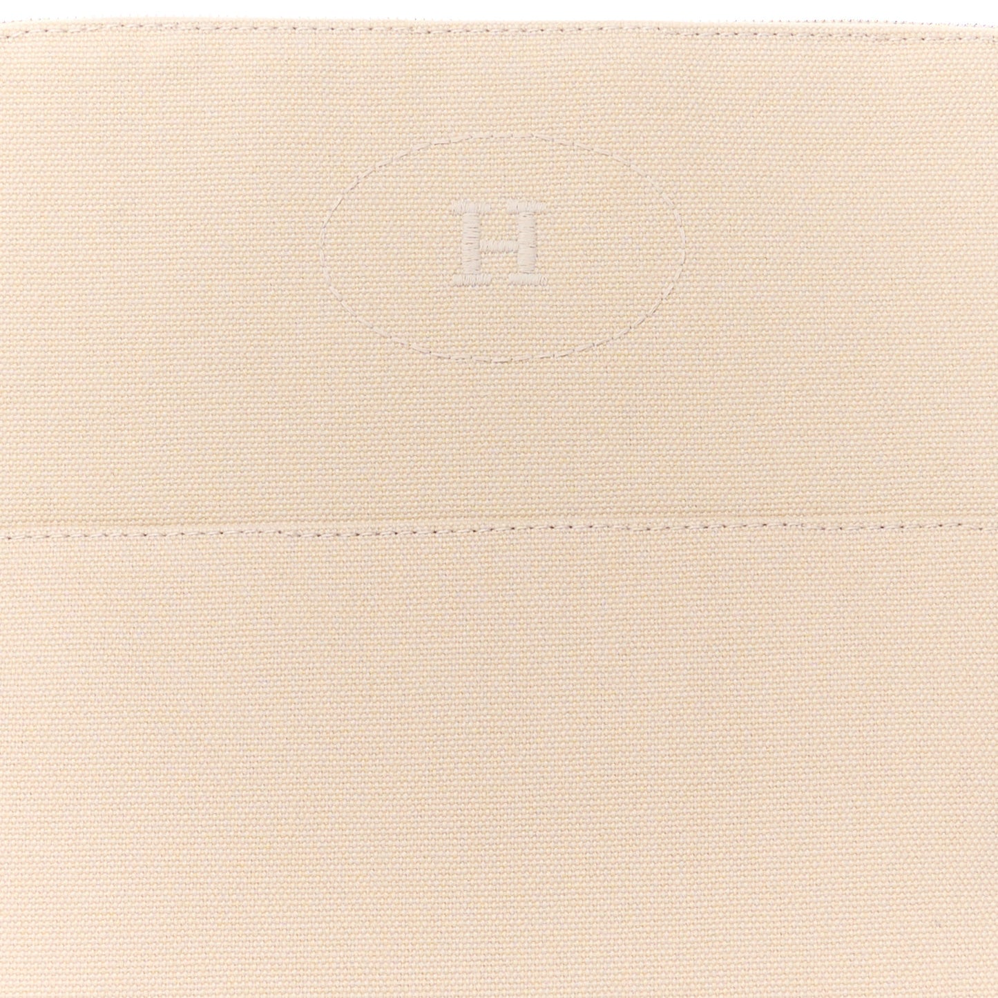 Cotton Canvas Mini Bolide Travel Cosmetic Pouch Natural