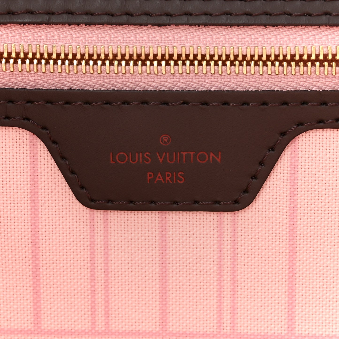 Damier Ebene Neo Neverfull MM Rose Ballerine
