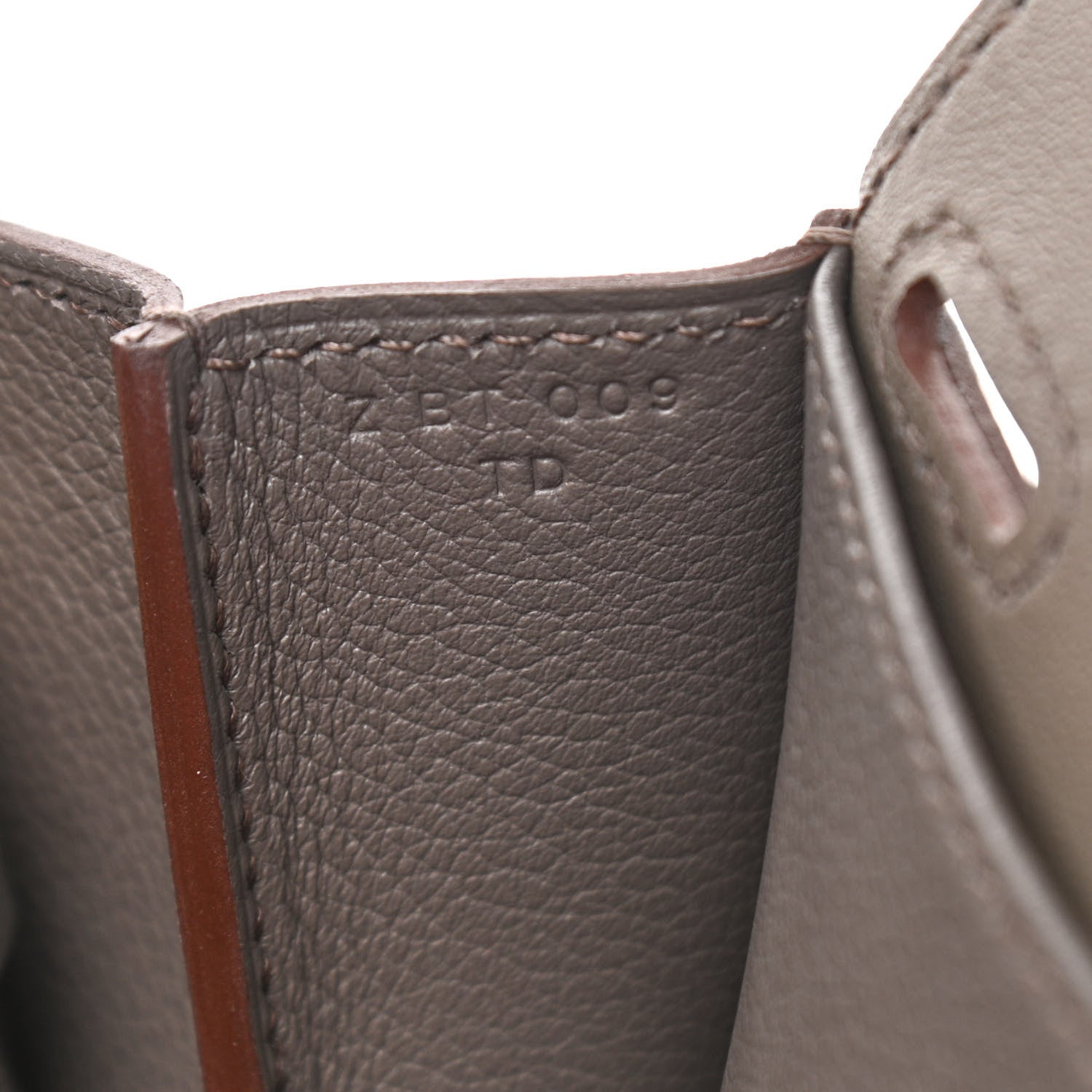 Hermes Evercolor Halzan 25 Etain 7 of 9