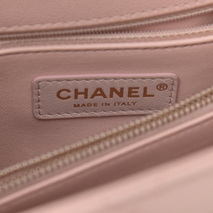 Chanel Caviar Quilted Small Coco Handle Flap Light Pink 6 of 11