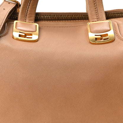 Fendi Vitello Dolce Marmol Large Chameleon Tote Camel 8 of 10