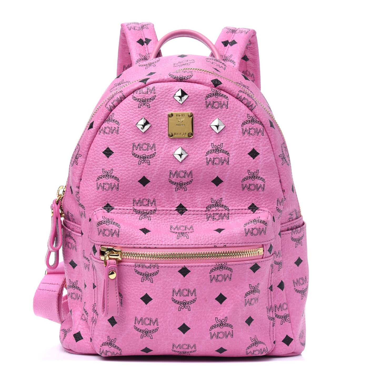 Visetos Small Sprinkle Stud Stark Backpack Pink