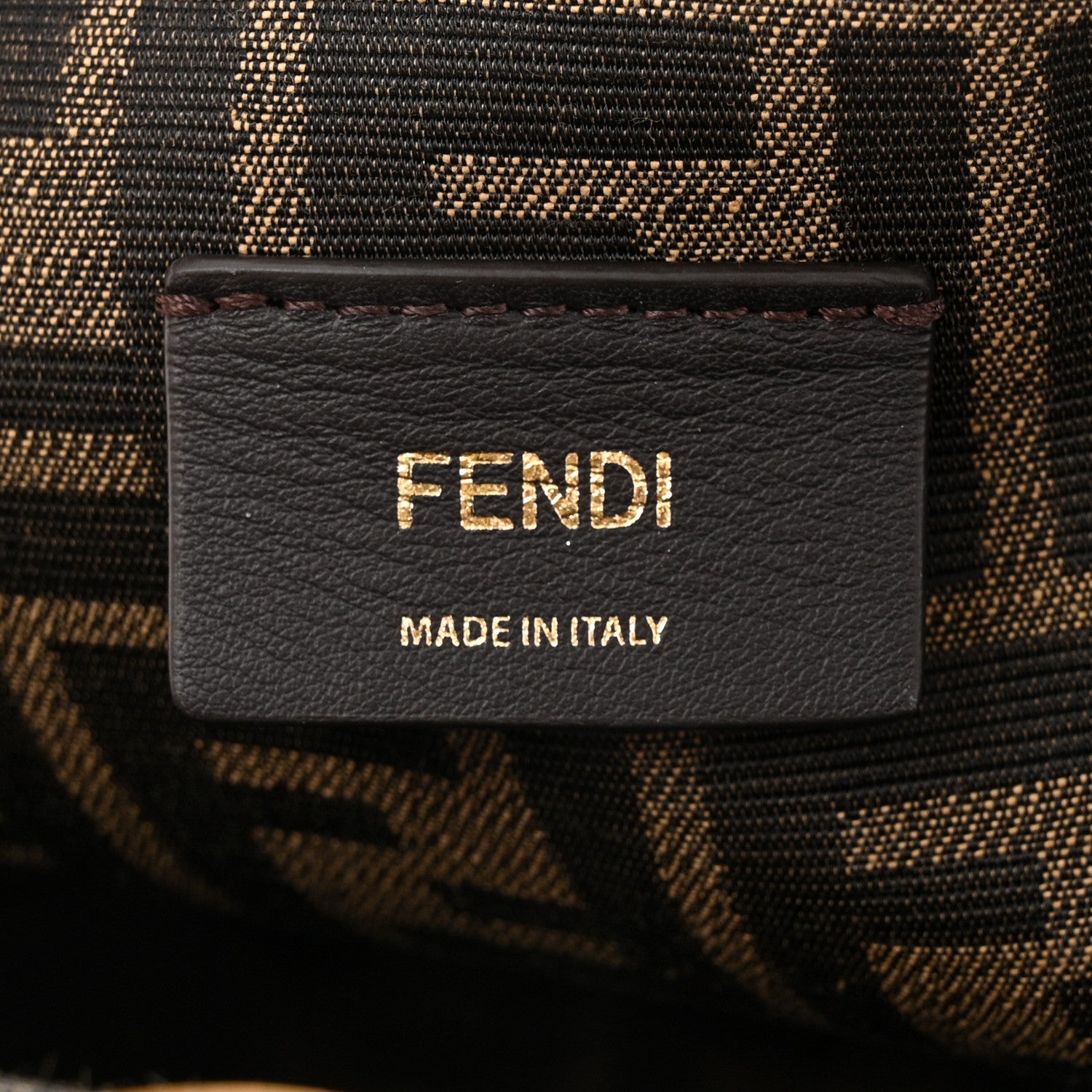 Fendi Shiny Nappa Medium Fendi First Caramello 6 of 11