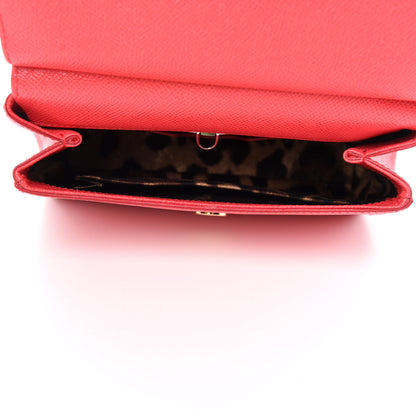 Dolce & Gabbana Dauphine Small Miss Sicily Satchel Dark Red 6 of 11