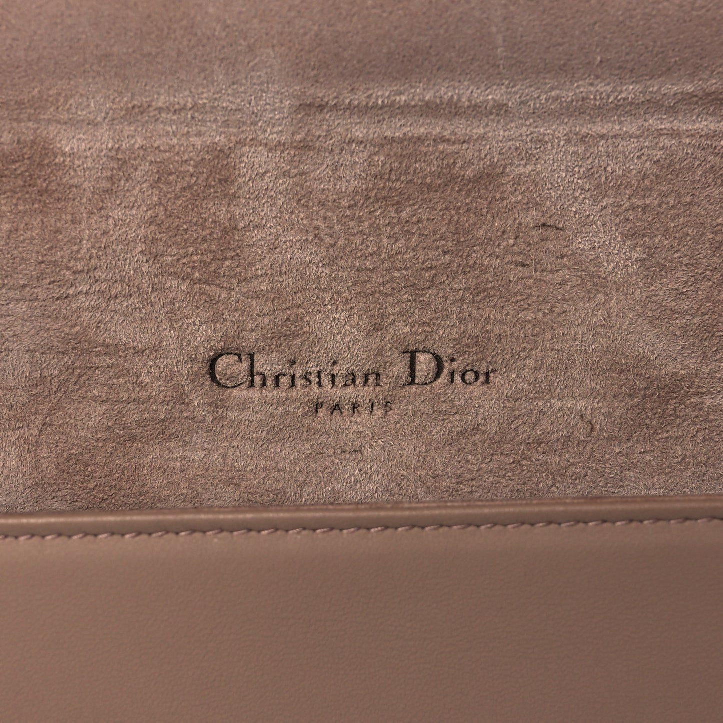 Ultra Matte Calfskin Cannage Lady Dior Clutch Fard