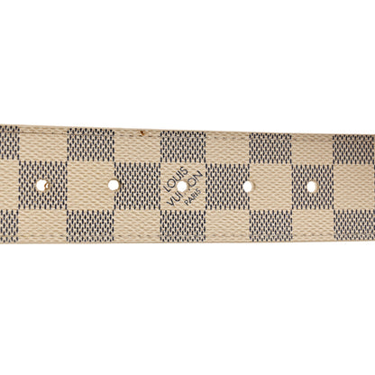 Louis Vuitton Damier Azur LV Initiales Belt 90 36 3 of 9