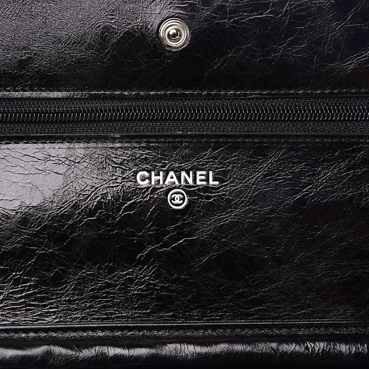 Aged Calfskin Quilted Reissue Wallet On Chain WOC So Black