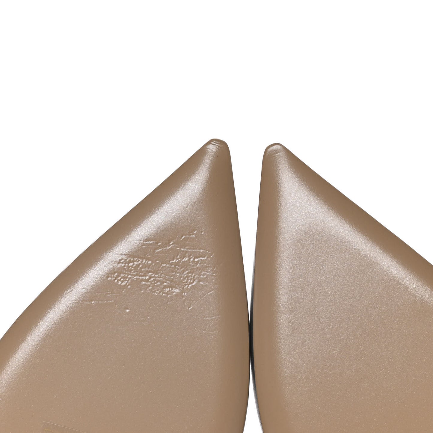 Calfskin Nappa Rockstud Ballerina Flats 40 Sky Sorbet Poudre